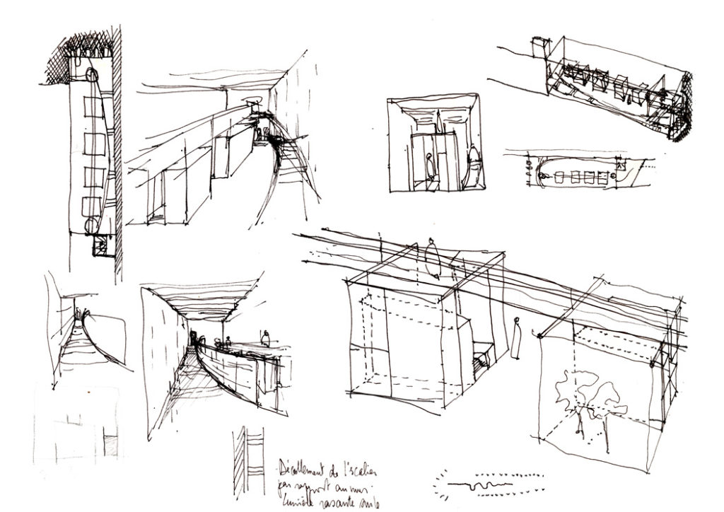 Etudes Projet Musée de la Ville-Master Antoine Grumbach